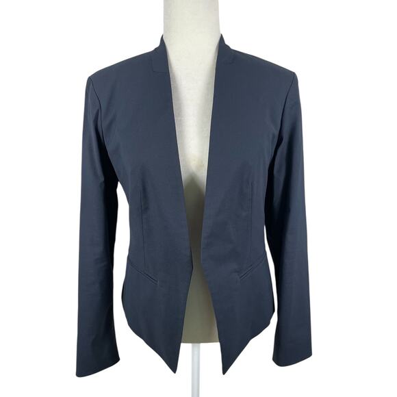 Tommy John The Go Anywhere Collection Blazer Minimalist Career Blue Women's Med - Picture 1 of 13